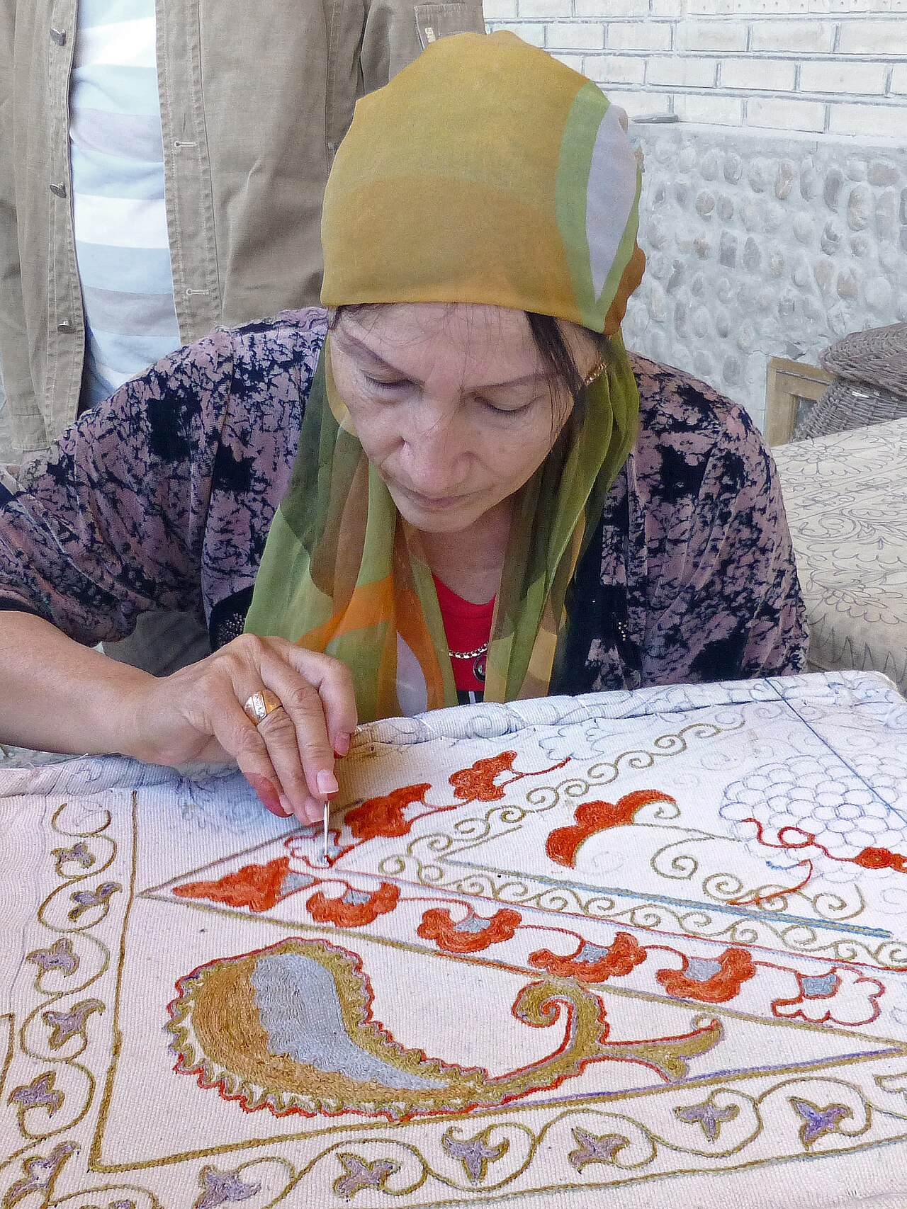 Ustaxona jarayoni va tabiiy mato